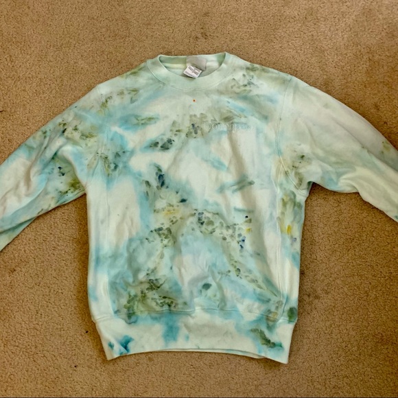 bon appetit tie dye sweatshirt